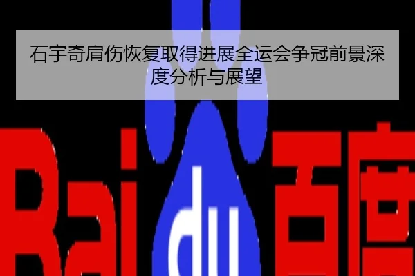 石宇奇肩伤恢复取得进展全运会争冠前景深度分析与展望